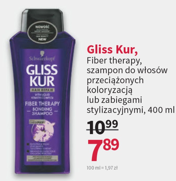 szampon gliss kur fioletowy