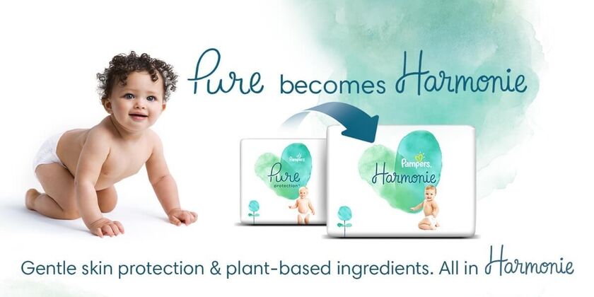 pampers pure harmony difference couches