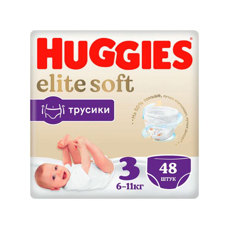 huggies elite soft трусики 6