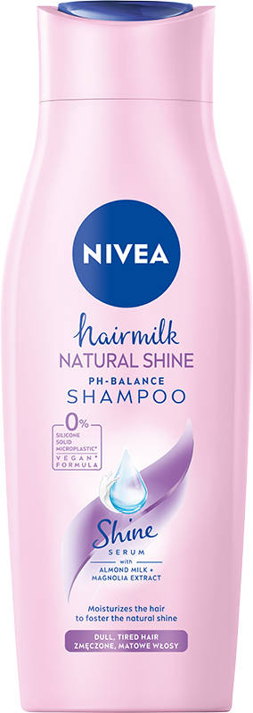 nivea hairmilk szampon z jedwabiem