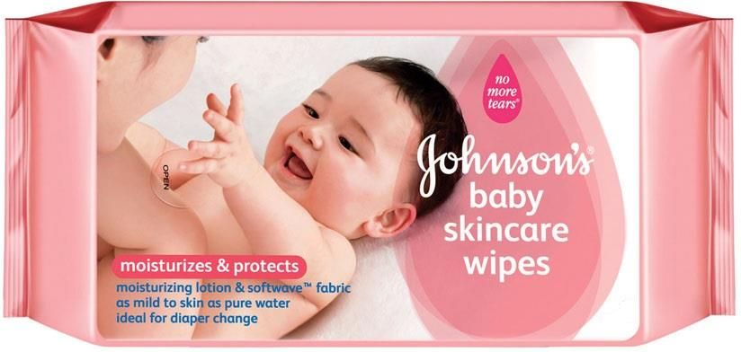 johnsons baby diapering nawilżane chusteczki