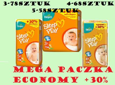 pampers pomarańczowe 3