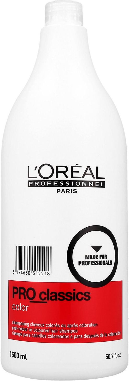 loreal pro classics color szampon przy zabiegu koloryzacji