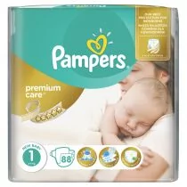 pieluchy pampers premium care 1 78szt