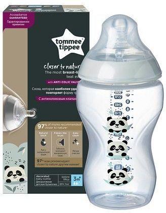 Tommee Tippee Closer To Nature Butelka do karmienia 3m+