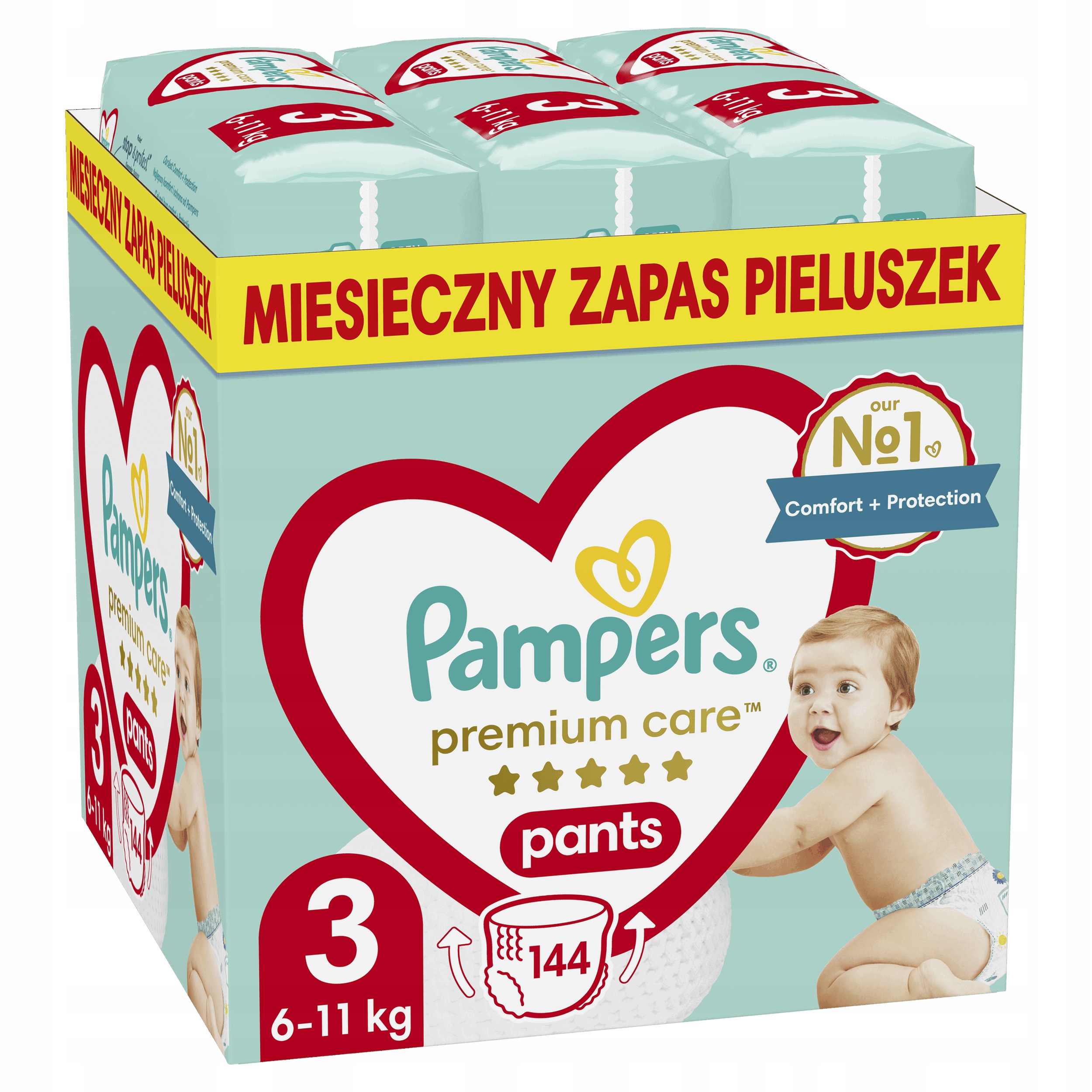 allegro pampers premium care 3 zapas