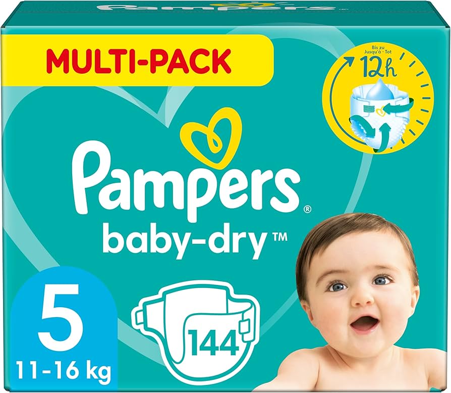 pampers new baby dry 1 144