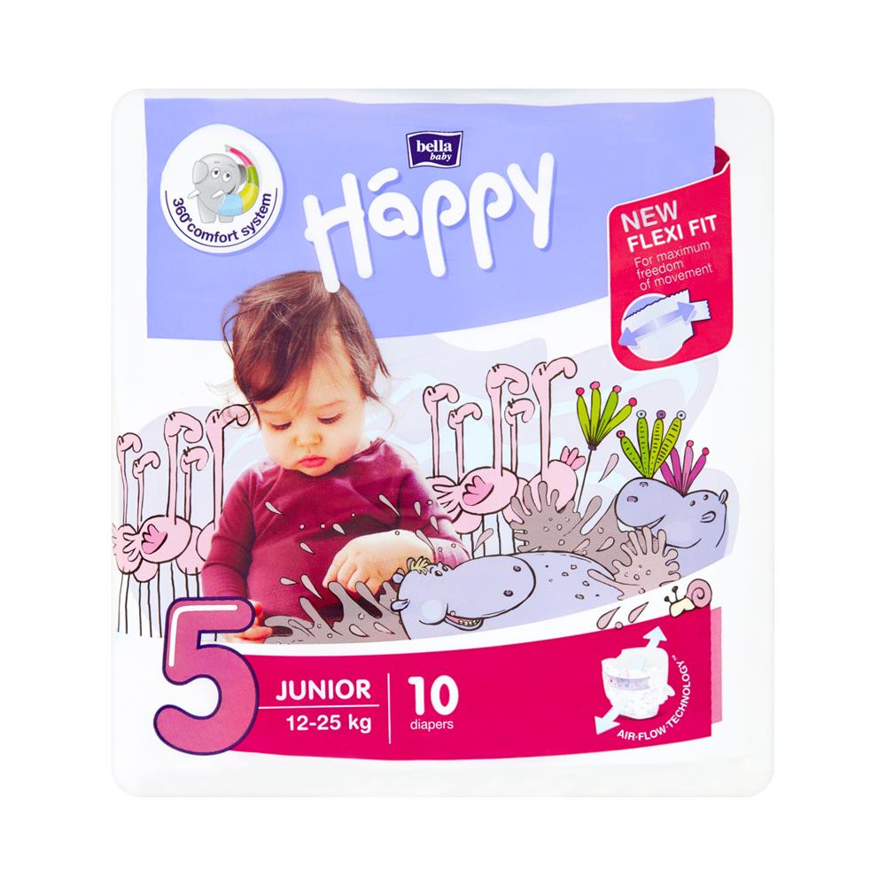 pieluchy happy bella 5 multipack