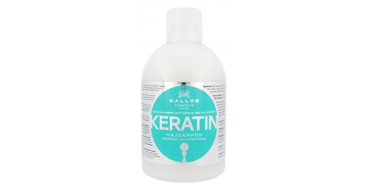 kallos keratin szampon do włosów keratyna