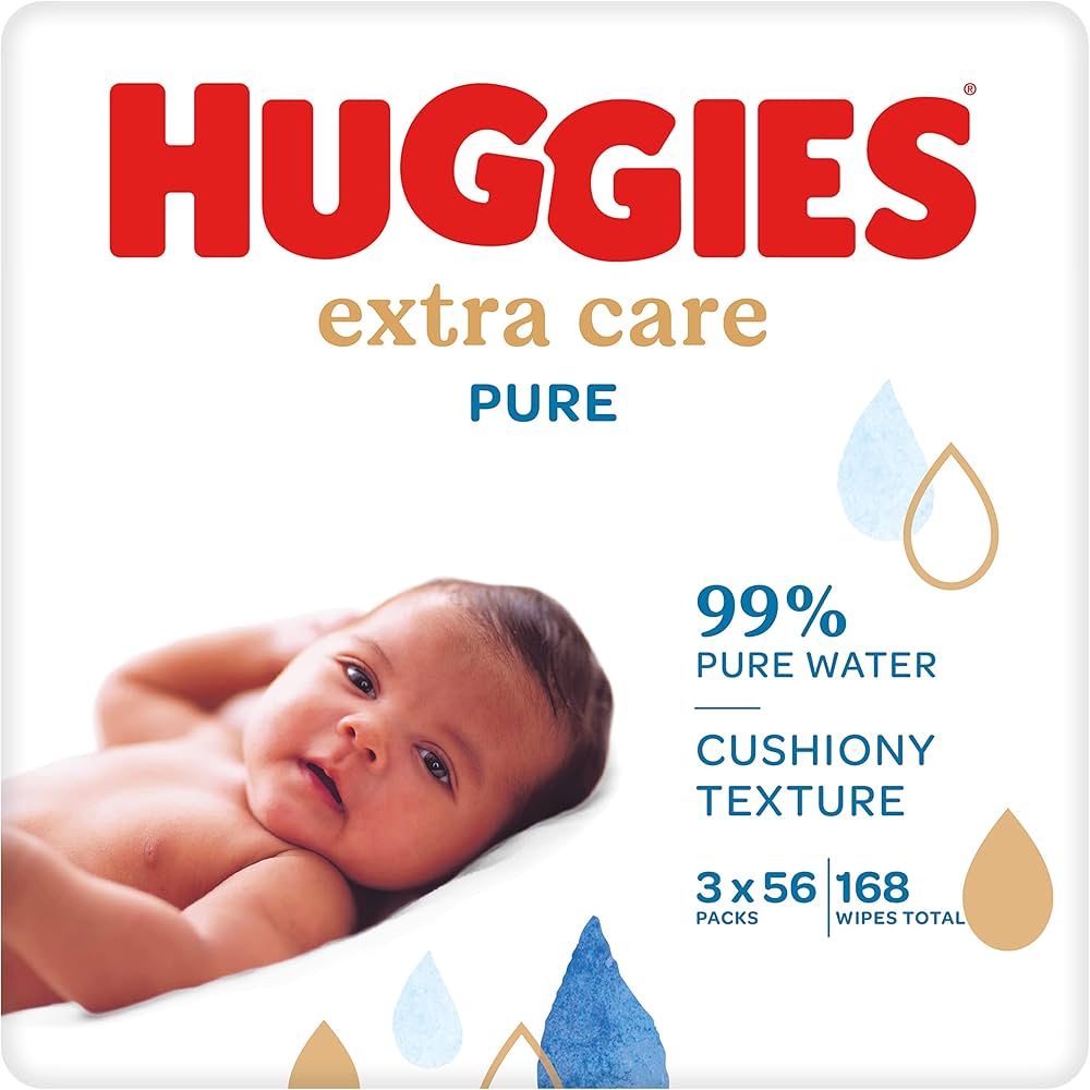 chusteczki nawilżane huggies pure