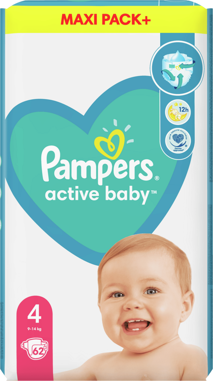 pampers pieluchy rozmiar 4