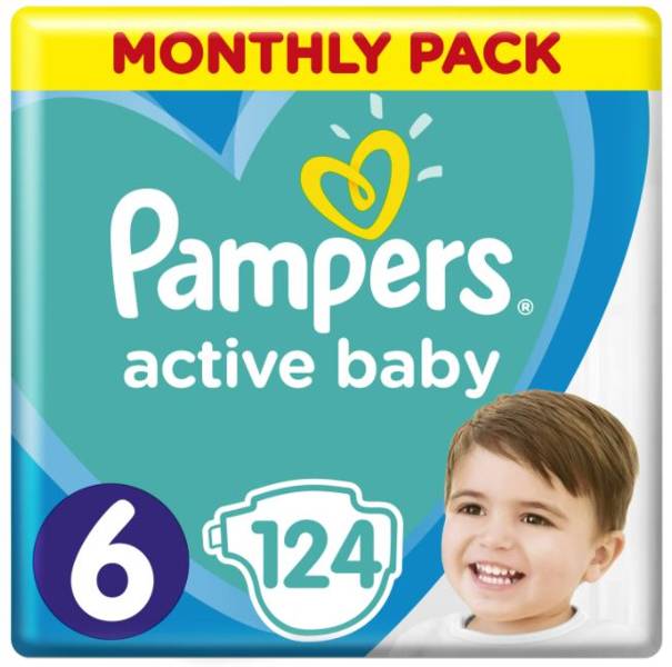 zapas na miesiac pampers 6