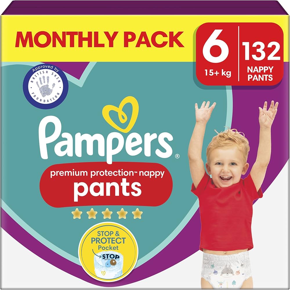 pampers pants 6 132