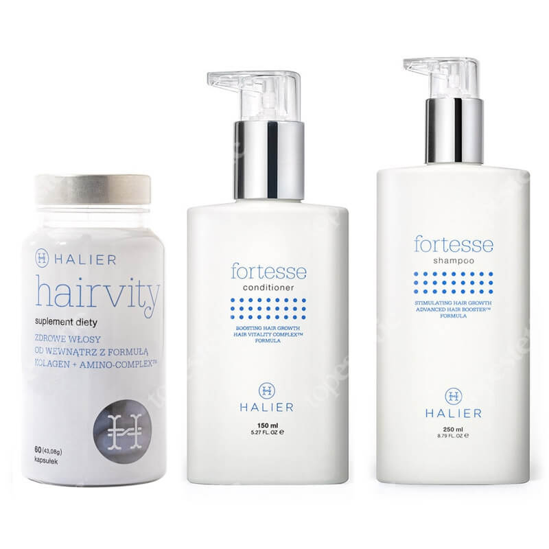 zestaw halier szampon i odżywka fortesse hairvity serum fortesse gratis