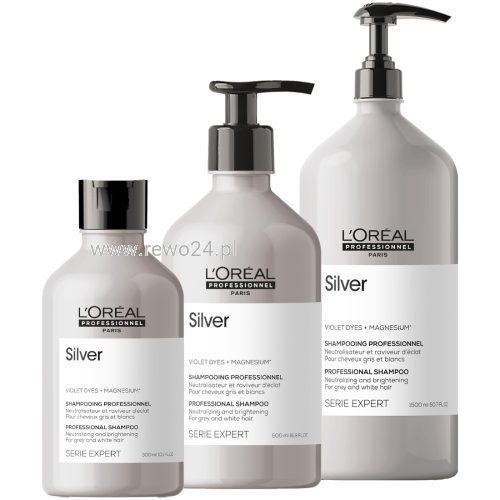 loreal silver szampon do włosów siwych lub rozjaśnionych 300ml