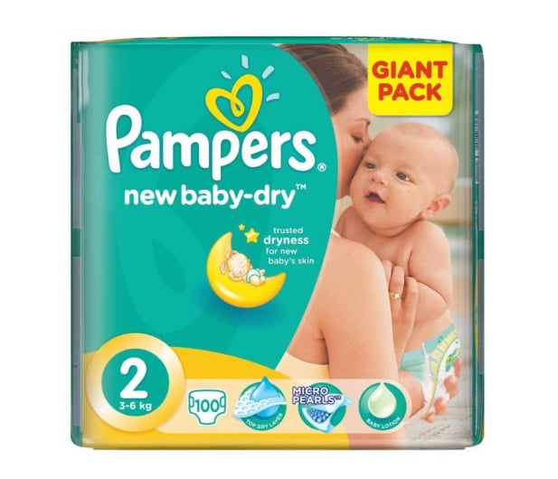 pampers mini 100szt