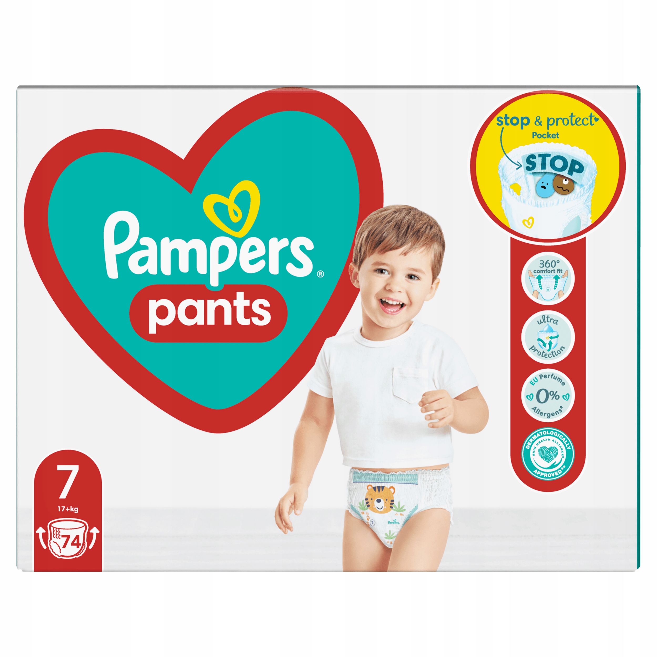 pampers 74 szt