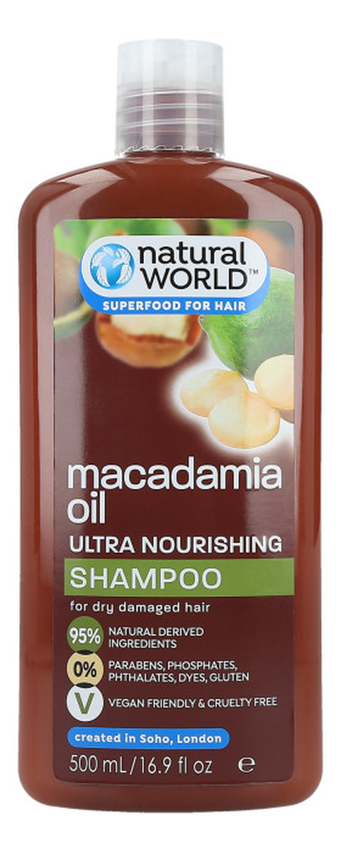 natural world szampon macadamia oil opinie