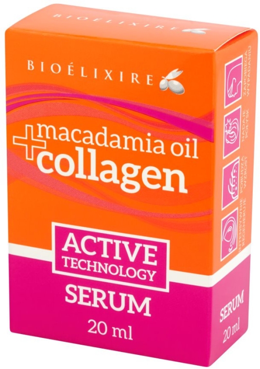 olejek do włosów macadamia collagen