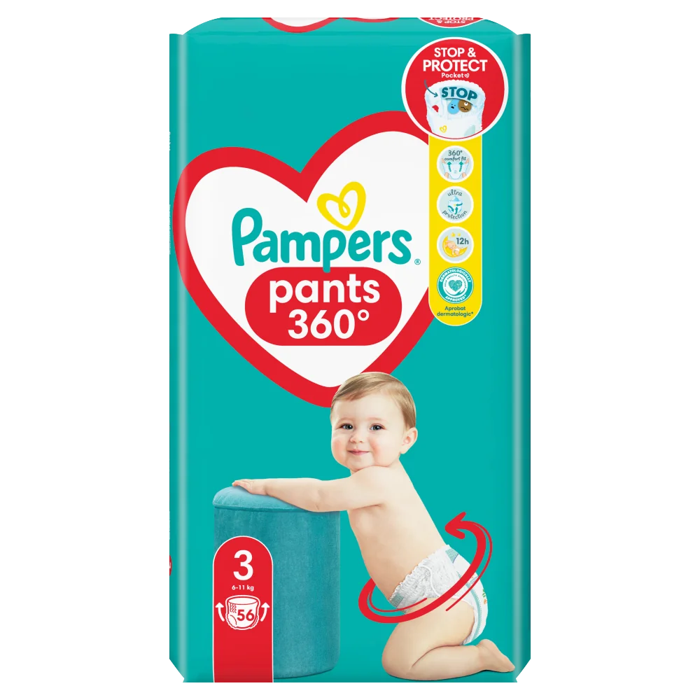 pieluszki pampers 56 szt