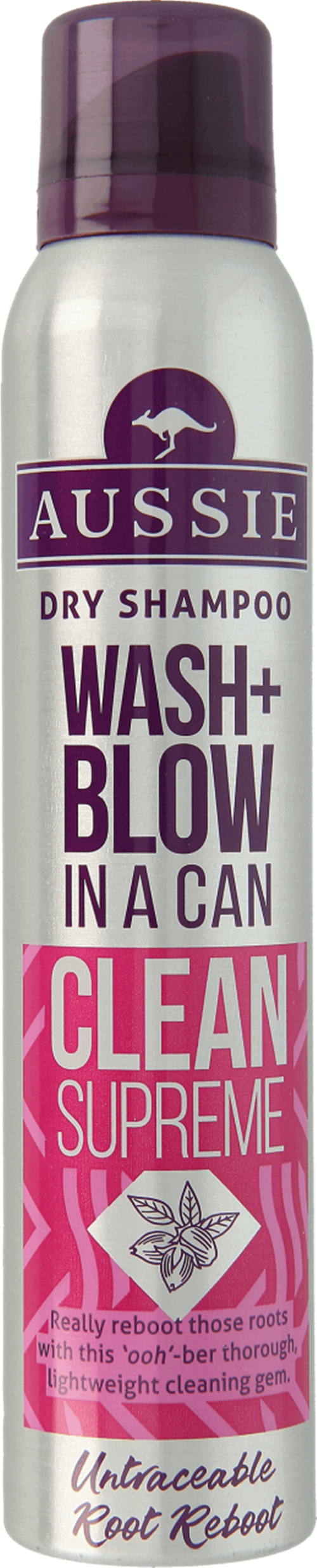 aussie suchy szampon wash+ blow cena 180 ml