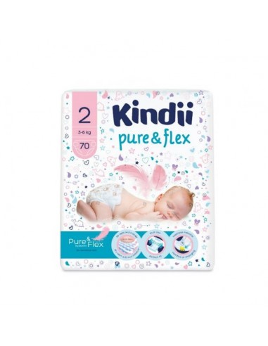 pieluchy kindii 2 70 szt hebe