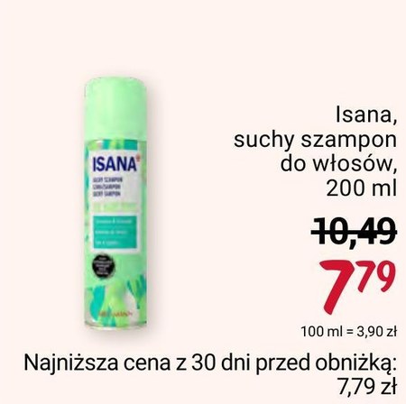 rossmann suchy szampon promocje