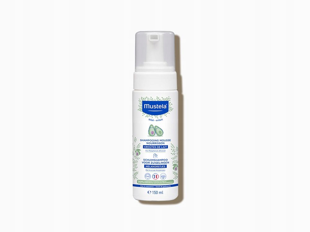 mustela szampon w piance na ciemieniuchę cena