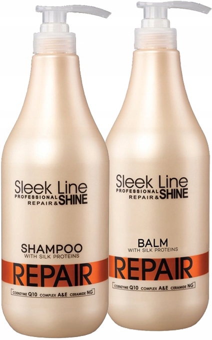 stapiz sleek line colour szampon farbowane 1000ml wizaz