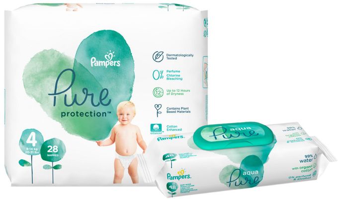 pampers pure s4