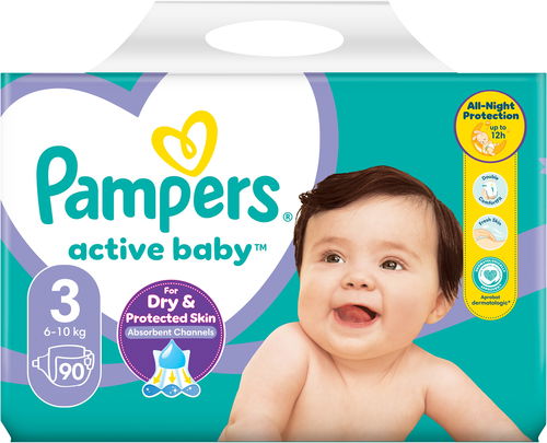 pampers active baby