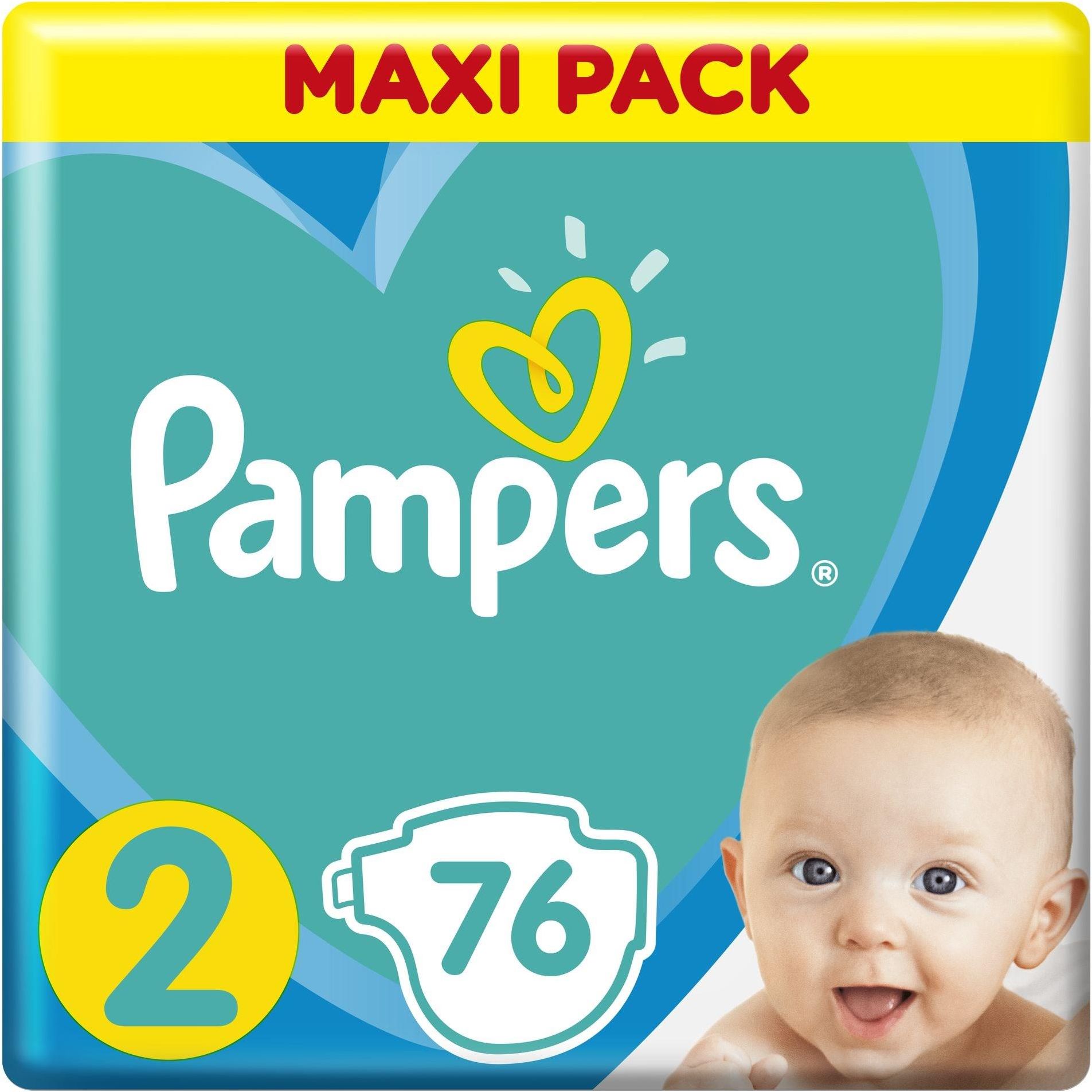 pampers new baby dry 2 76 szt