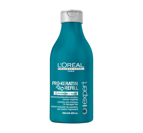 loreal pro keratin refill szampon