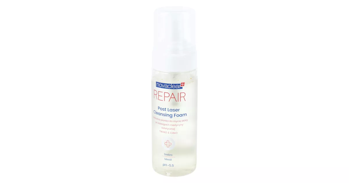 novaclear repair pianka do mycia twarzy 150ml