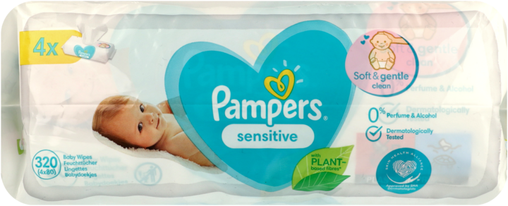 rossmann chusteczki pampers sensitive