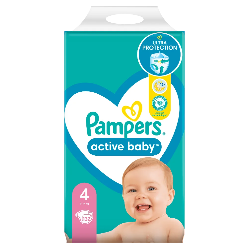 pampers 4 sztuk