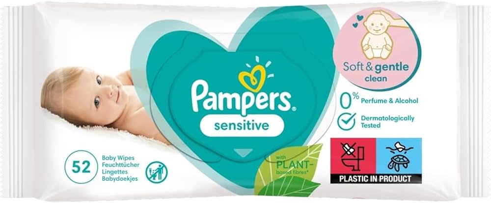 chusteczki dla niemowląt pampers sensitive