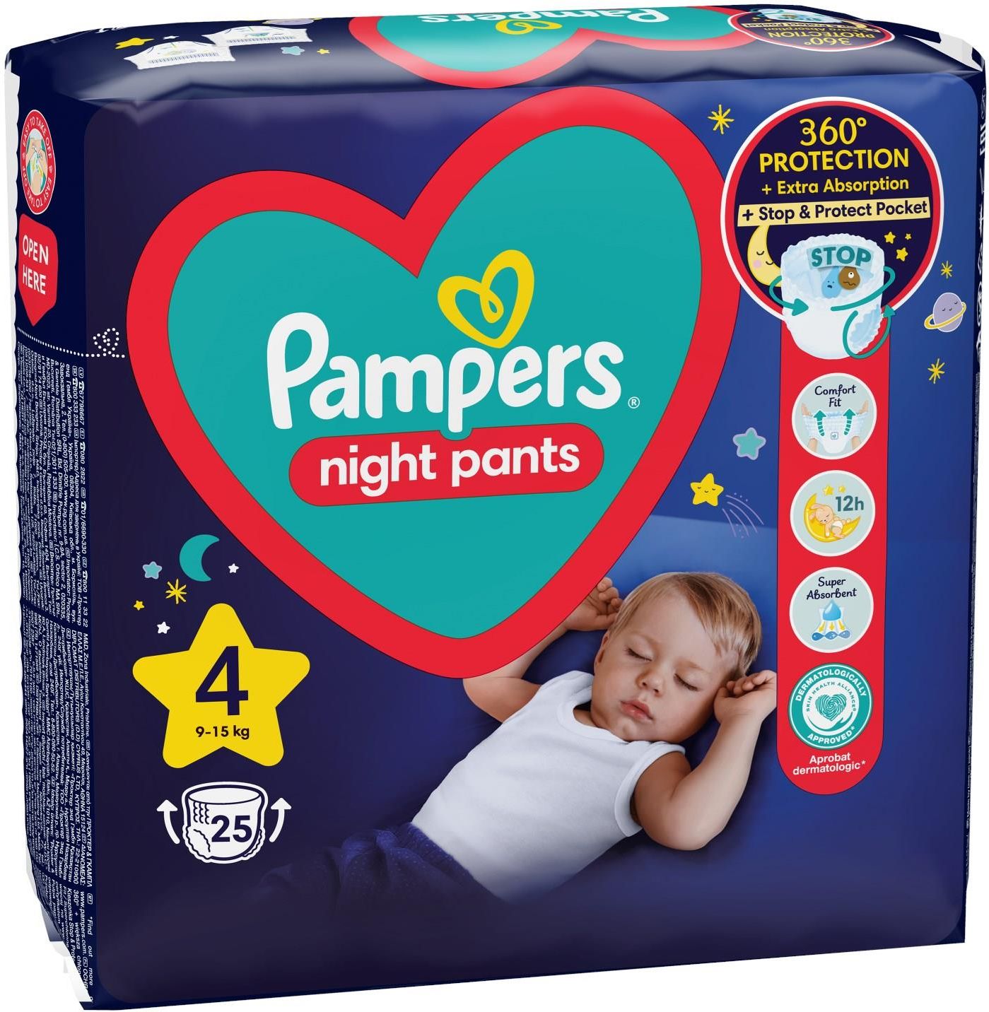 pampers na noc 4