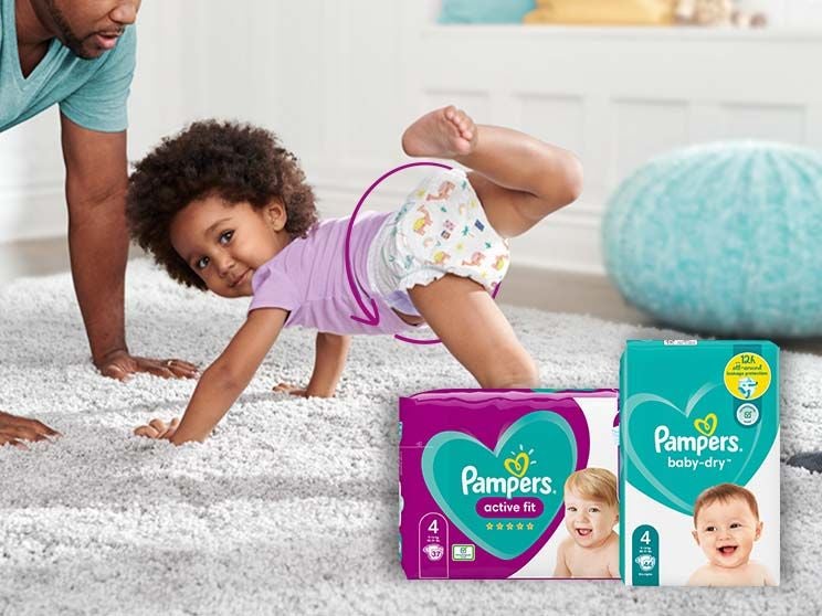 pampers active fit size 4 boots