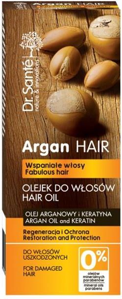 dr.sante argan hair olejek regenerujący do włosów