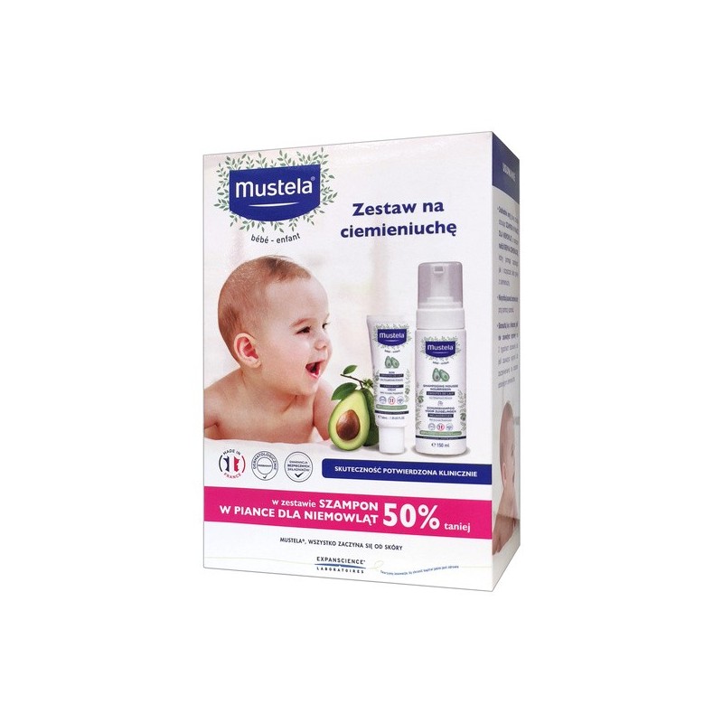 mustela na ciemieniuchę szampon