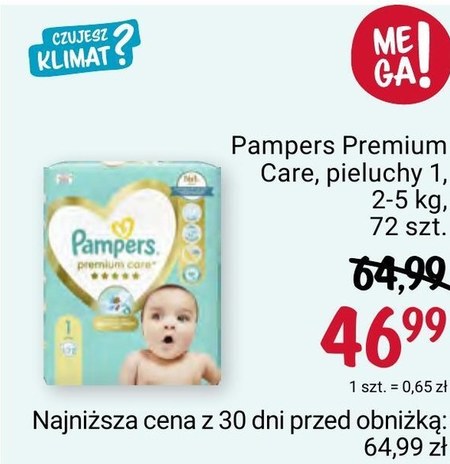 pampers 1 72 sztuki