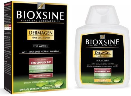 bioxsine dermagen women szampon ziołowy przeciw wypadaniu włosów włosy tłuste