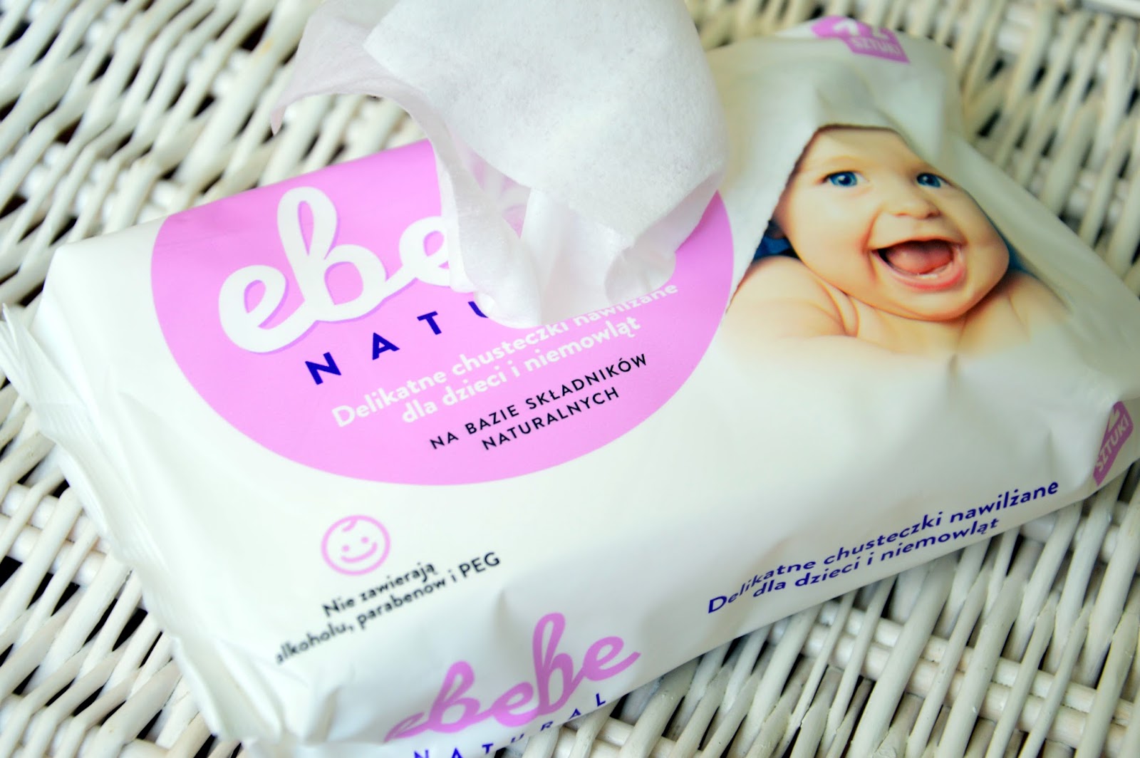 ebebe natural chusteczki nawilżane