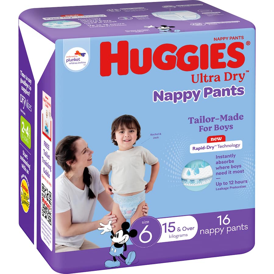 huggies pants 6 boy