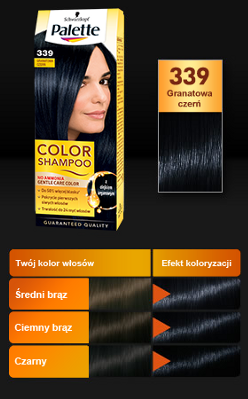 palette color shampoo szampon