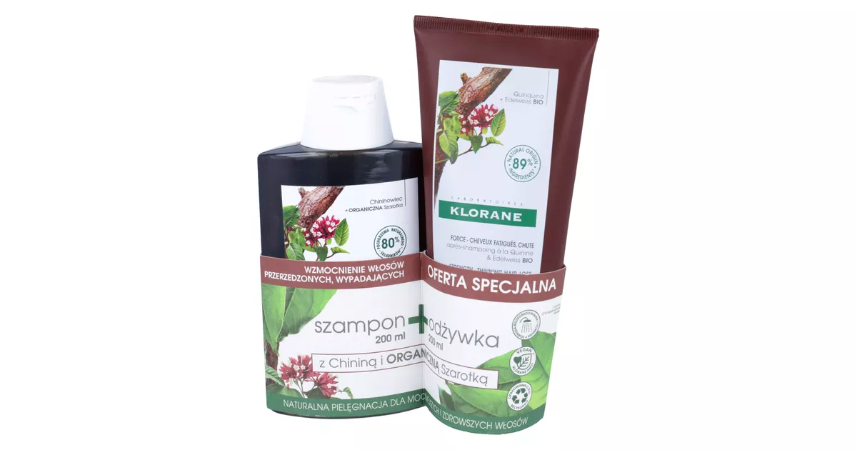 klorane szampon chinina 400 ml