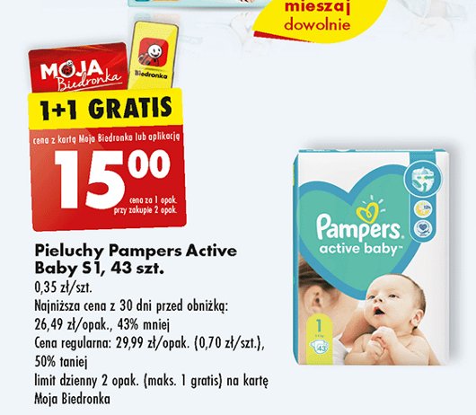 kod promocyjny na pieluchy pampers