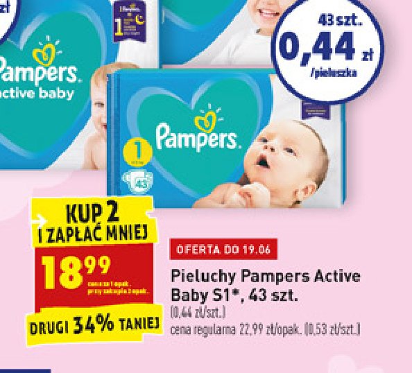 pampers new baby 1 promocja