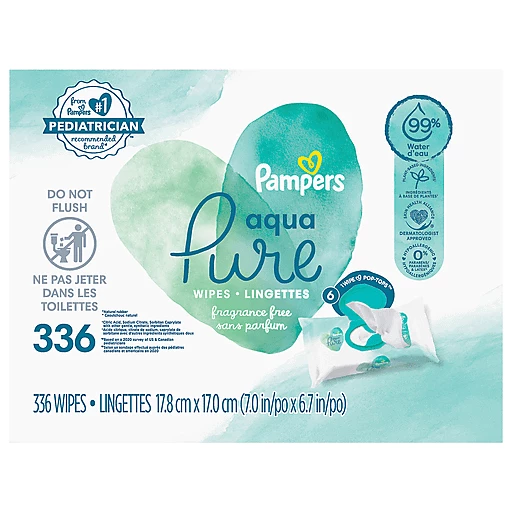 pampers aqua pure italia